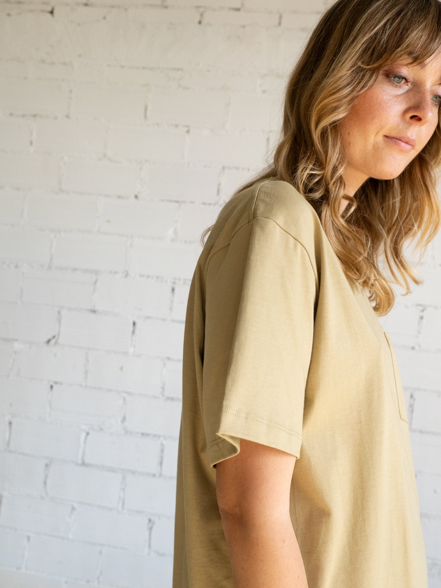 Giulia T-shirt Beige