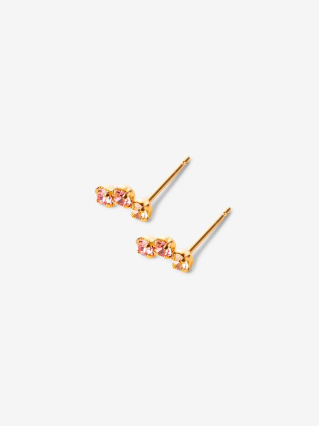 Gaston Earrings Rose