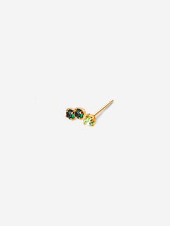 Gaston Earrings Green