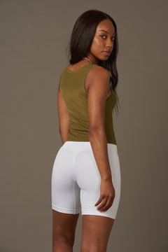 Gleam Top Olive Green