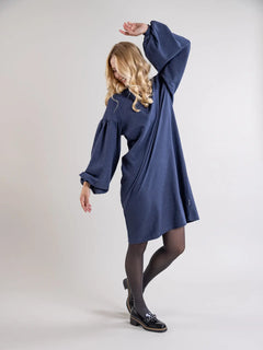 Pallas Dress Dark Blue