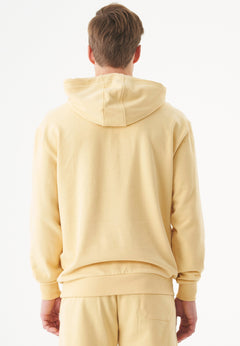 Halki Unisex Soft Touch Organic Cotton Hoodie Soft Yellow