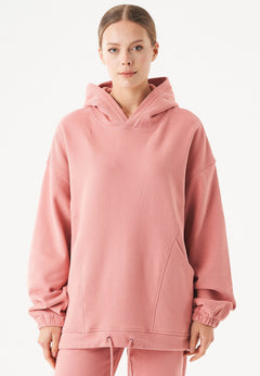 Hande Oversized Hoodie Blush
