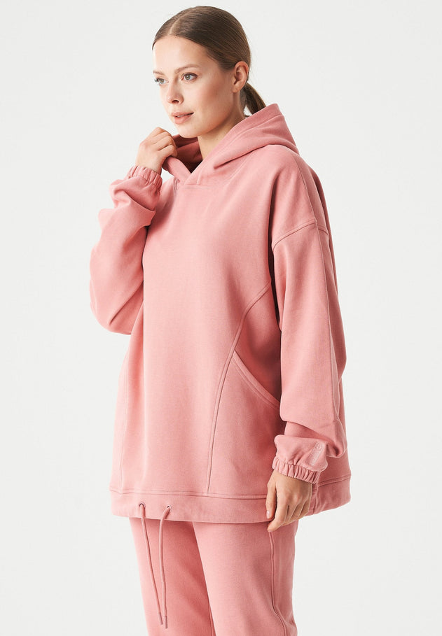 Hande Oversized Hoodie Blush