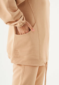 Hande Oversized Hoodie Beige