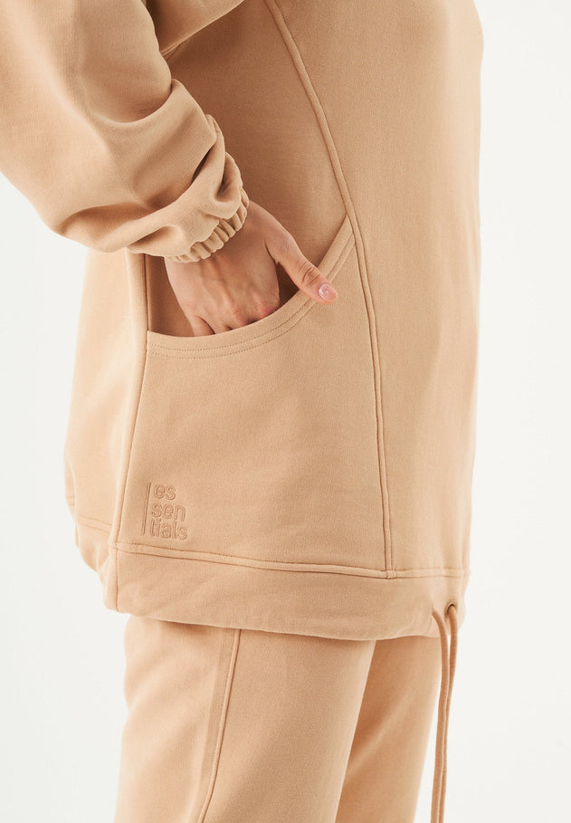 Hande Oversized Hoodie Beige