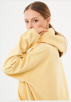 Hande Oversized Hoodie Zachtgeel