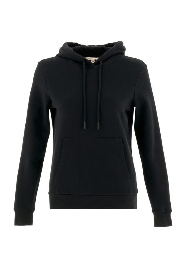 Haree Soft Touch Organic Cotton Hoodie Black