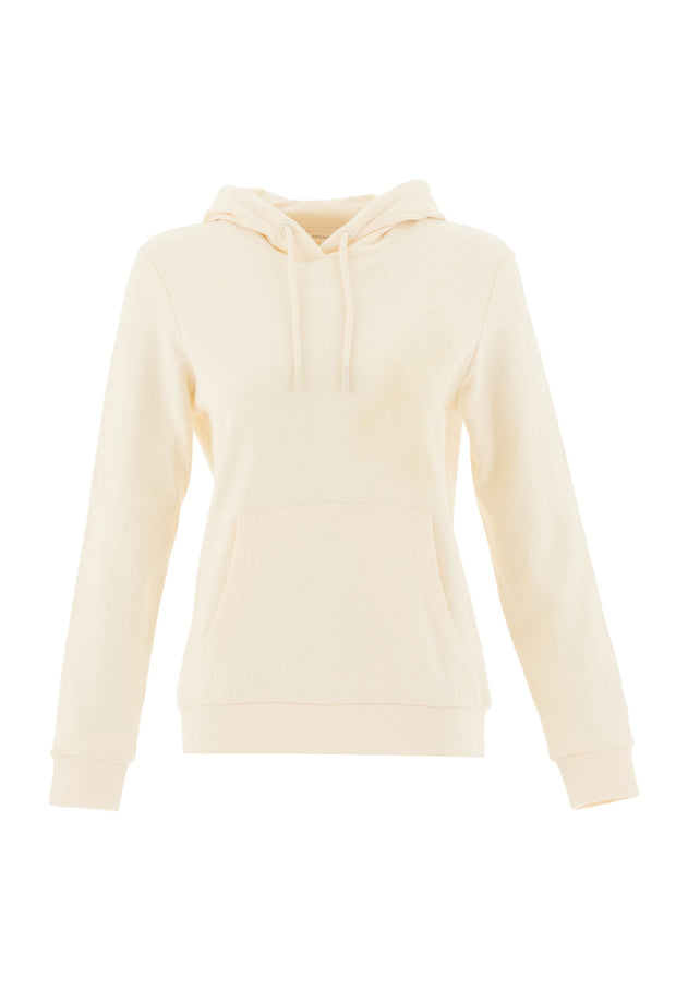 Haree Soft Touch Organic Cotton Hoodie Off White