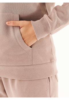 Haree Soft Touch Organic Cotton Hoodie Mocha