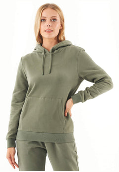 Haree Hoodie Olijf