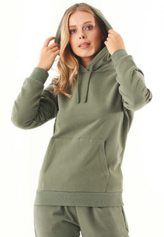 Haree Hoodie Olijf