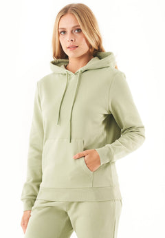 Haree Hoodie Saliegroen
