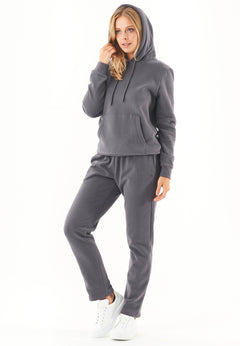 Haree Soft Touch Organic Cotton Hoodie Shadow