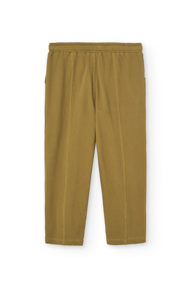 Kids' Hallow Waffle Pants Mustard