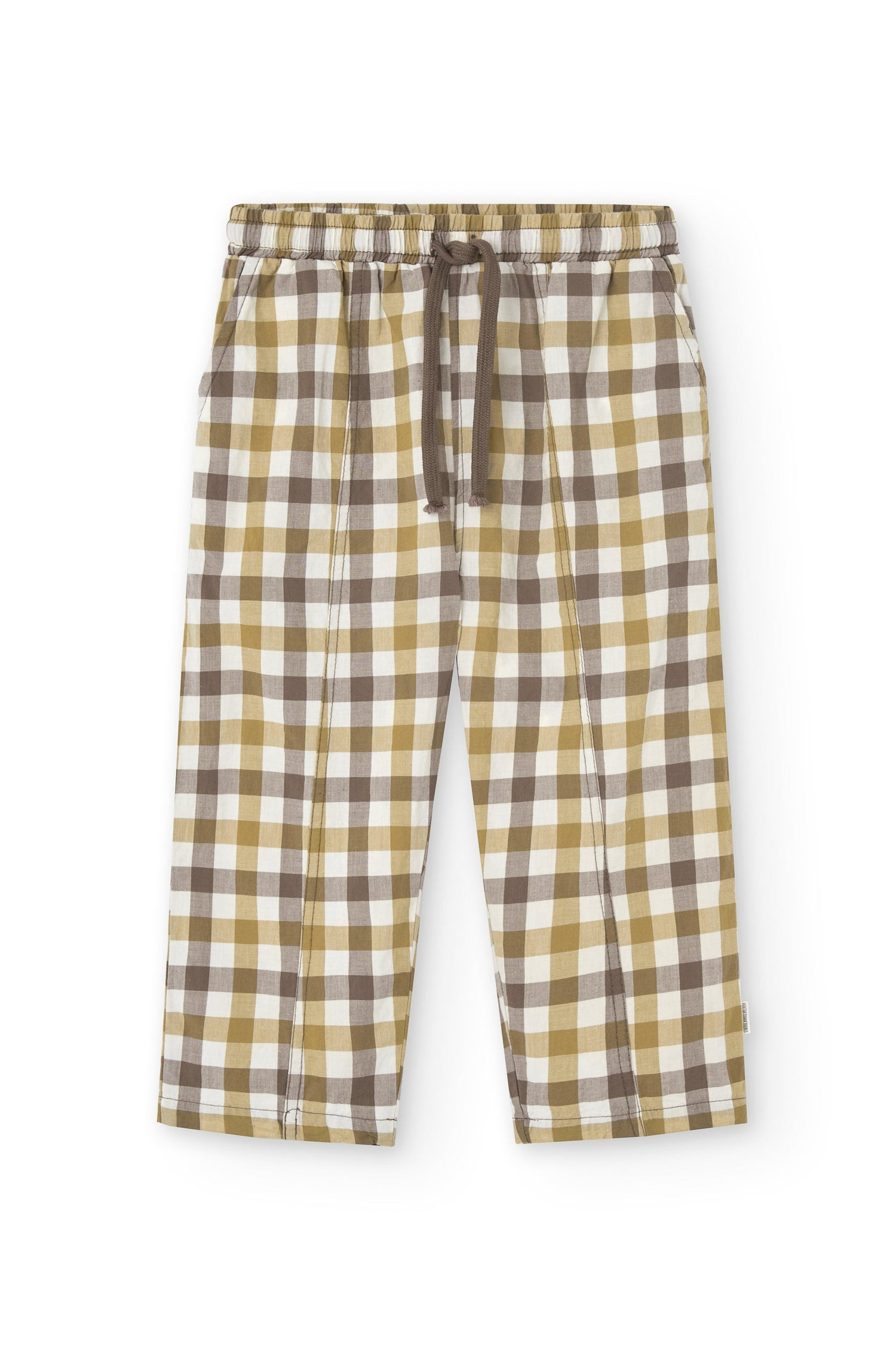 Kids' Hallow Pants Yellow Vichy