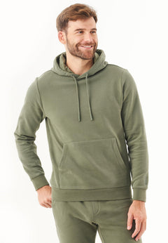 Hoolden Soft Touch Organic Cotton Hoodie Olive