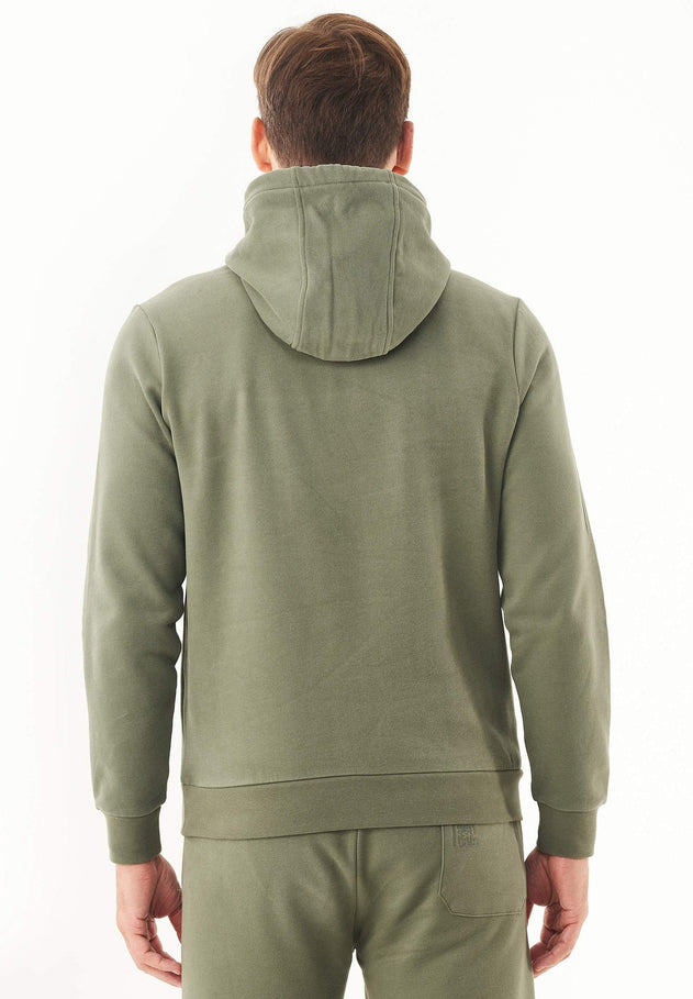 Hoolden Soft Touch Organic Cotton Hoodie Olive