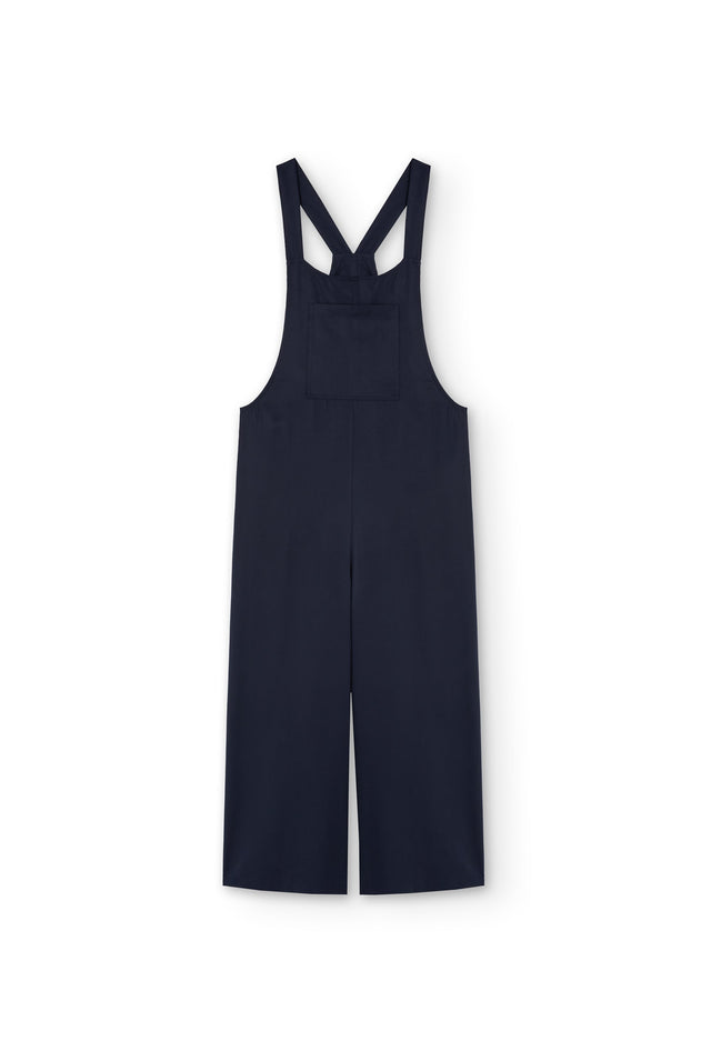 Hyuna Tencel Jumpsuit Navy Blue