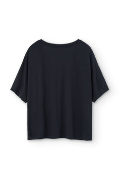 Hada Oversized Tencel T-Shirt Black