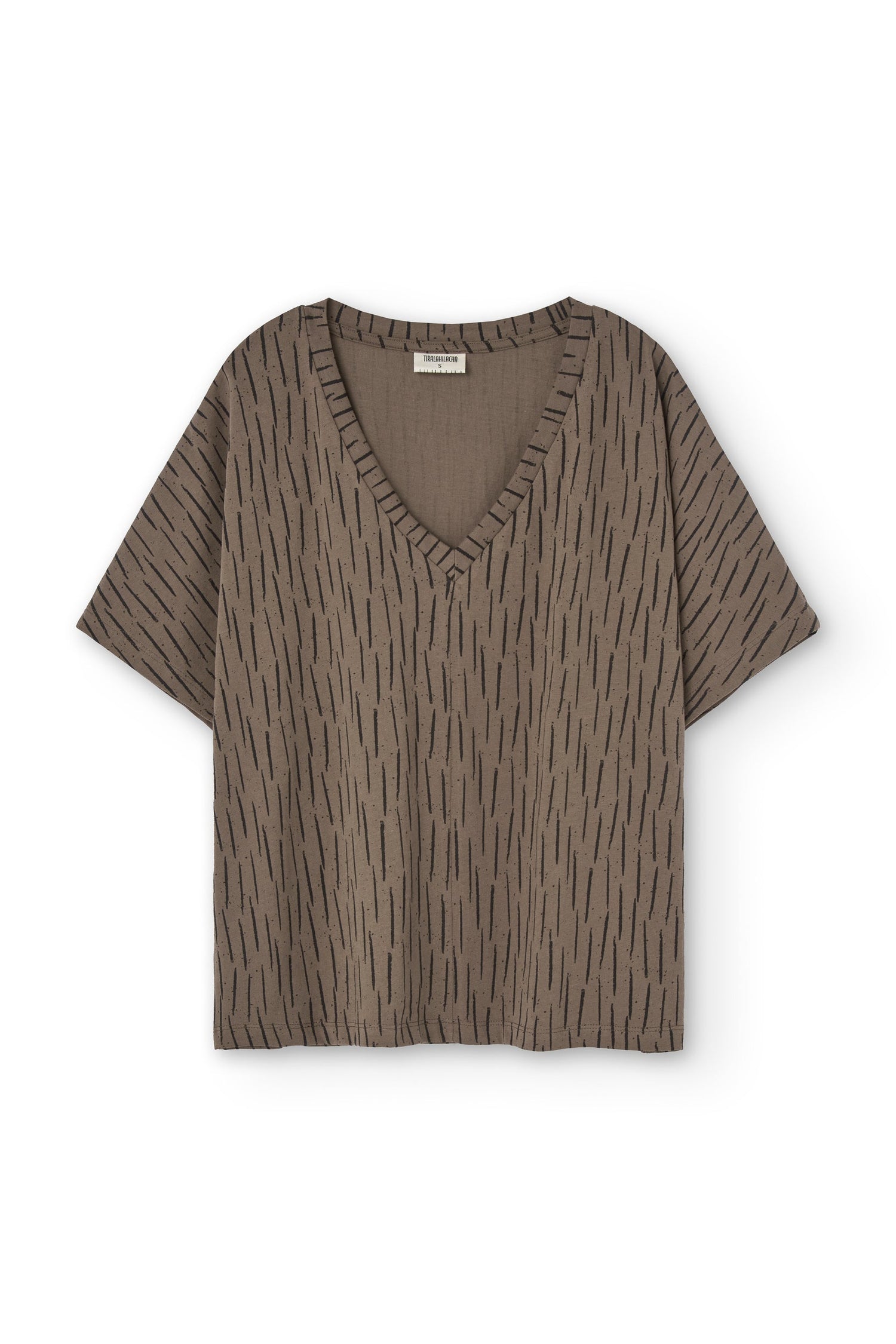 Hada T-shirt Bruin