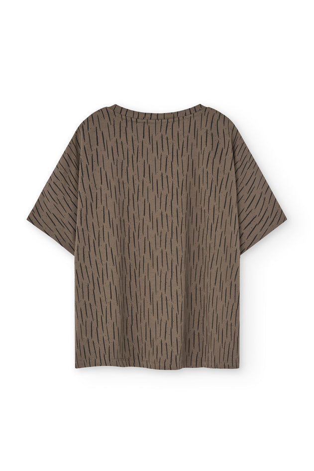 Hada T-shirt Bruin
