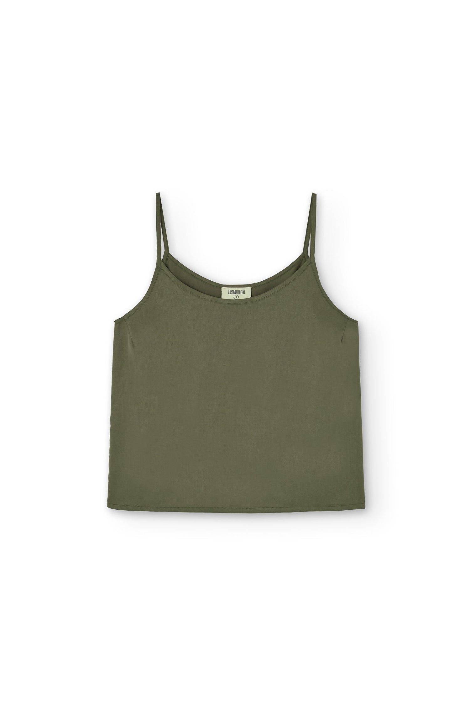 Heloise Tencel Tank Top Green