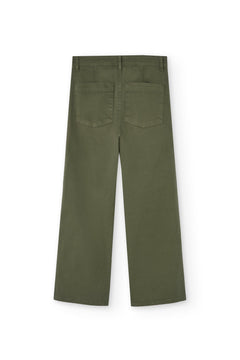 Hani Recycled Cotton Sailor Pants Green