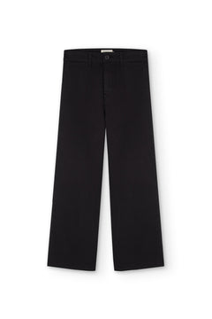 Hani Recycled Cotton Sailor Pants Black