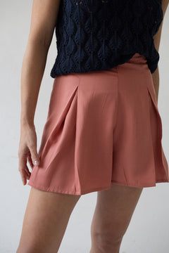 Hannia Tencel Shorts Pink