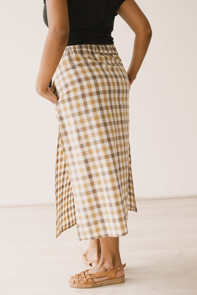 Halia Rok Yellow Vichy