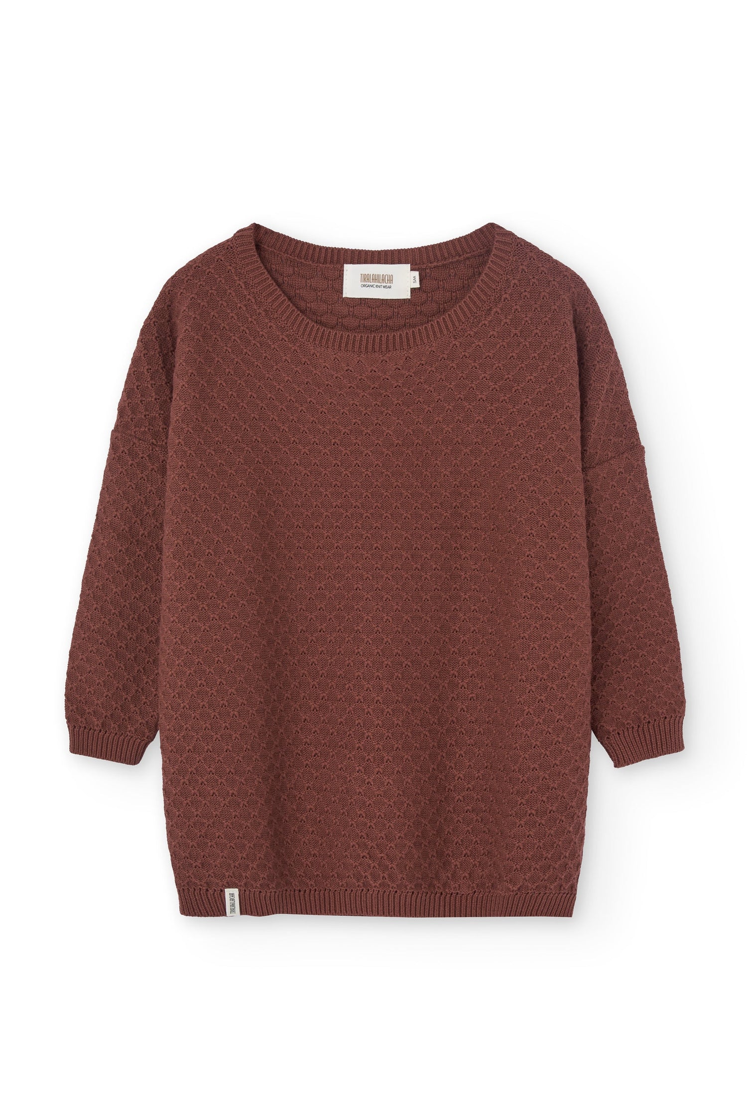 Hadi Organic Cotton Sweater Red