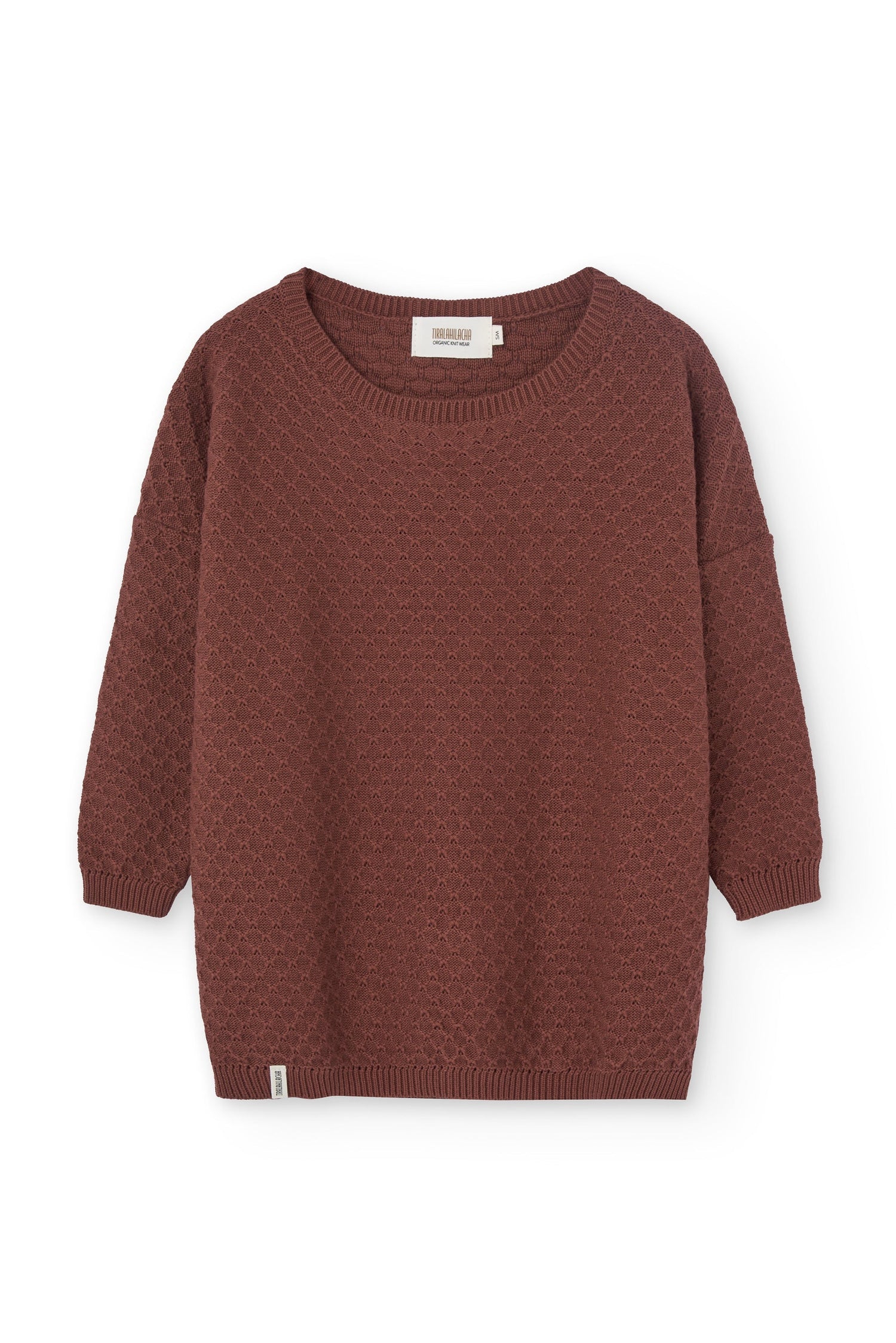 Hadi Organic Cotton Sweater Red