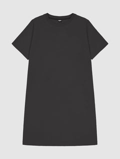 Henna T-Shirt Dress Black