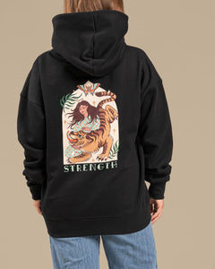 Hoodie Strength Black