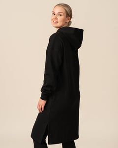 Toive Hoodie Dress Black