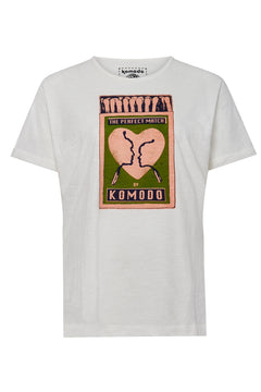 Matchmaking Women's Cotton T-Shirt Off White