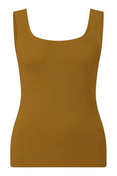 Yana Organic Cotton Top Camel