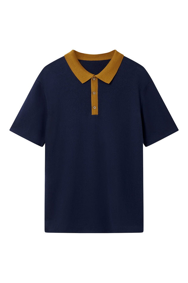 Frank Polo Marineblauw