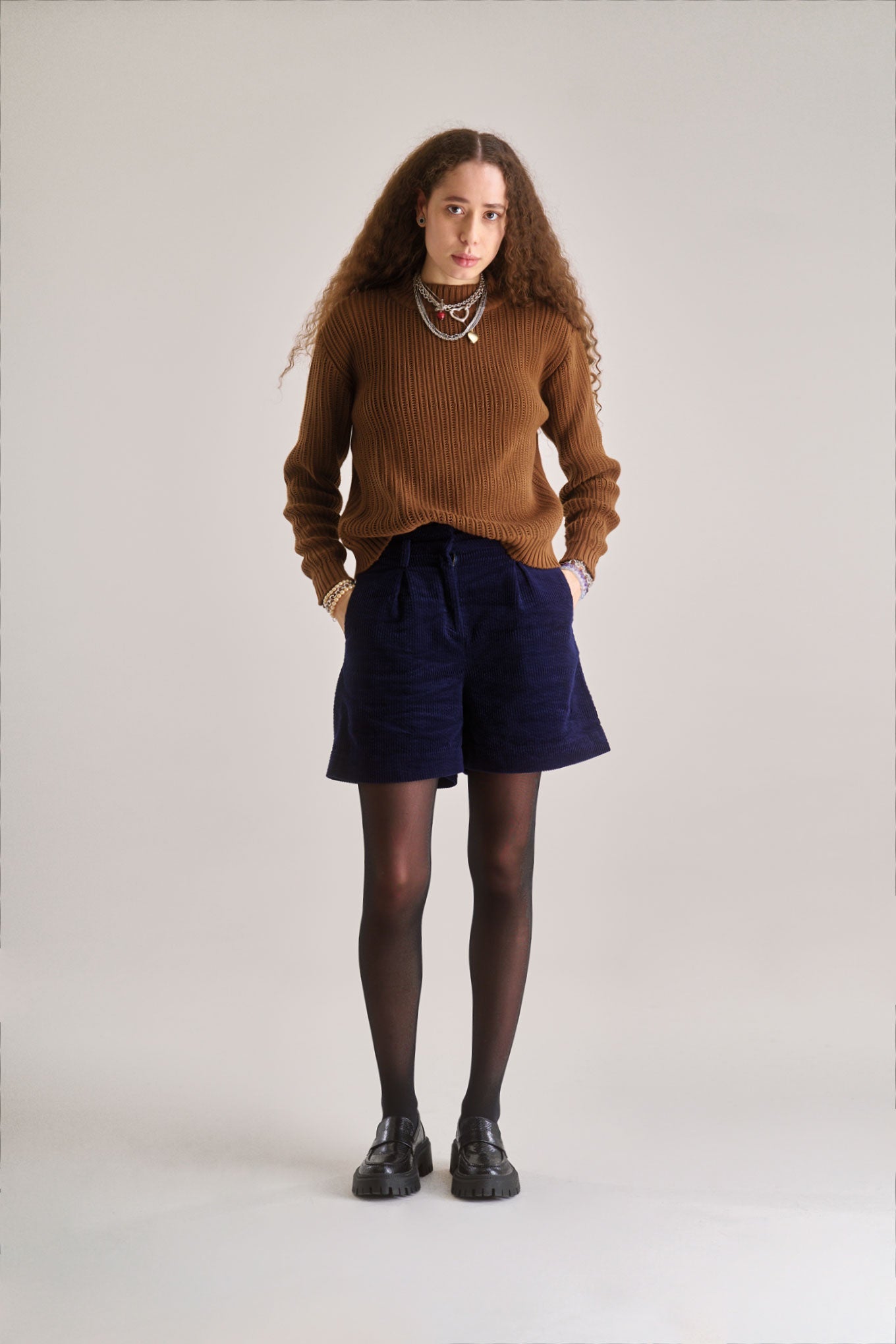 Lima Broek Marineblauw
