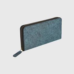 Kochi Coconut Leather Long Zip Wallet