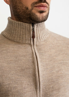 The Rodna 100% Wool Cardigan Cream