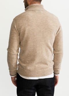 The Rodna 100% Wool Cardigan Cream