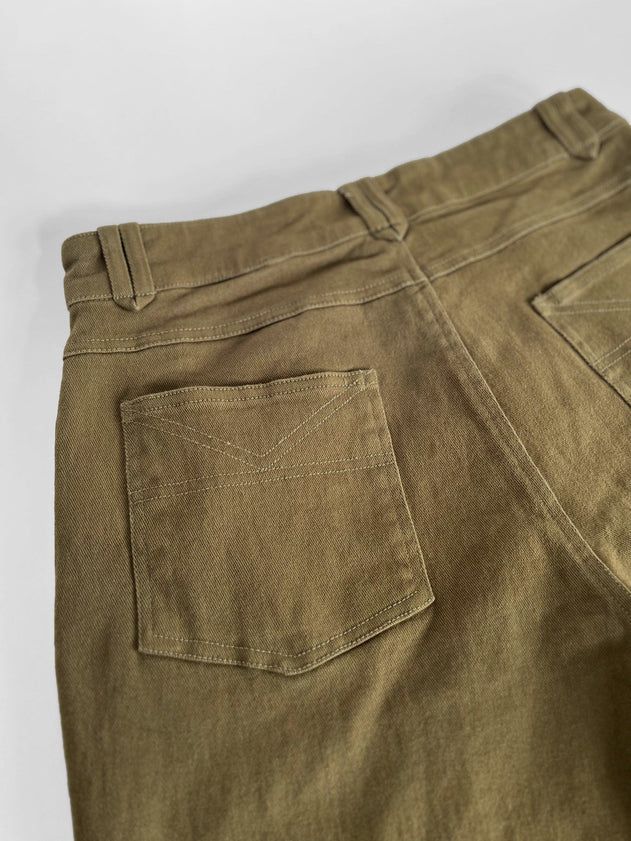 Ranger Organic Cotton Trousers Light Green