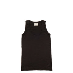 Knitted Tank Top Dark Brown