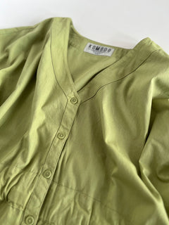 Dusk Organic Cotton Dress Sage