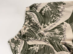 Safari Women's Organic Cotton Trousers Wave Print