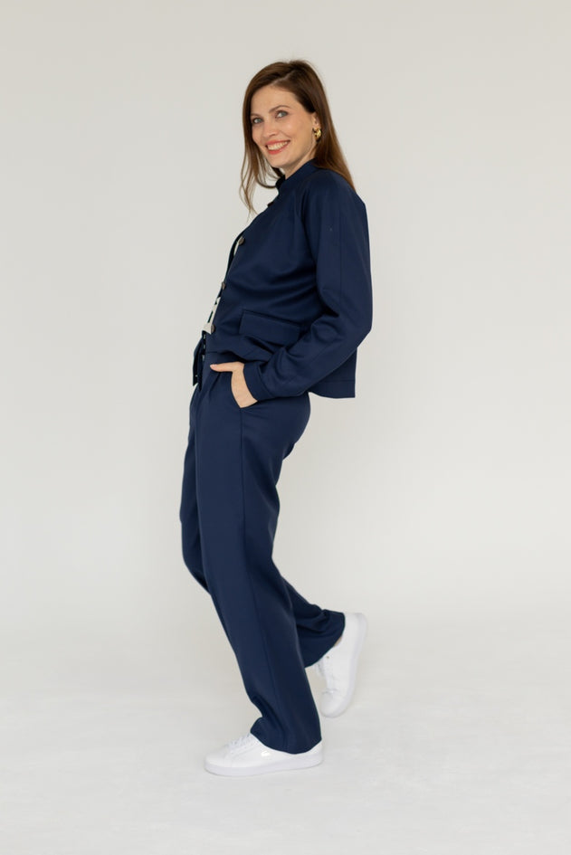Enzo Jas Marineblauw