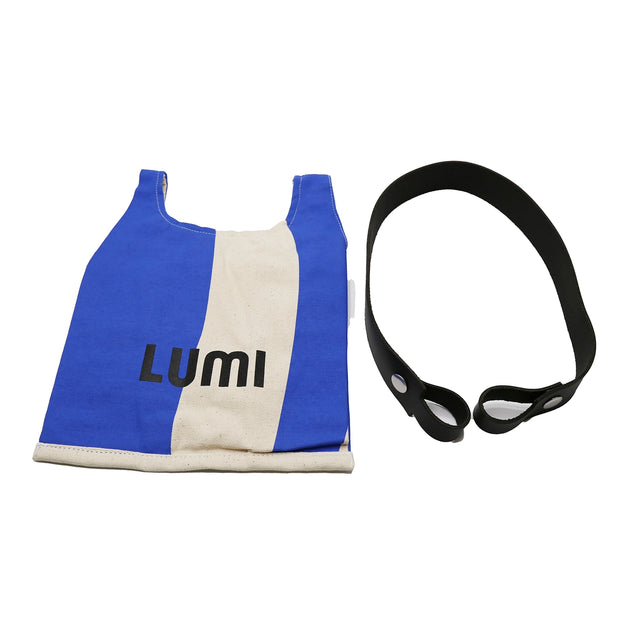 Canvas Supermarket Bag Small Blue