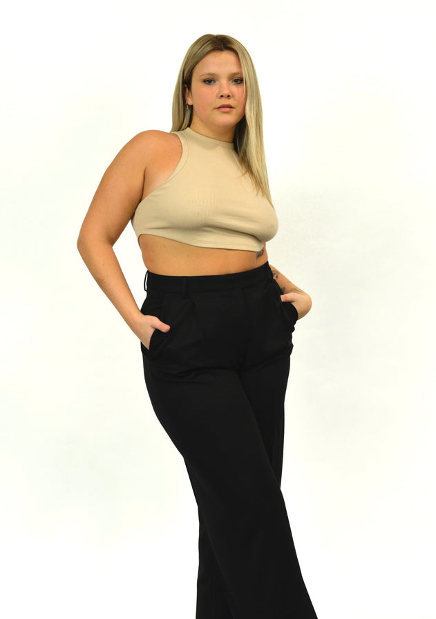 Guaja Rib Top Beige